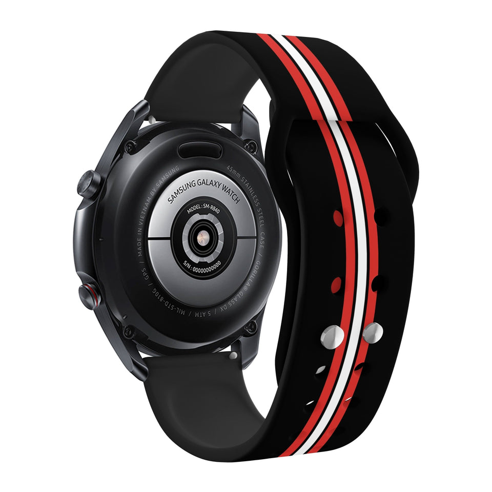 Texas Tech Red Raiders HD Watchband for Samsung, Garmin, Fossil, and More for Samsung, Garmin, Fossil, and More - Wear with style