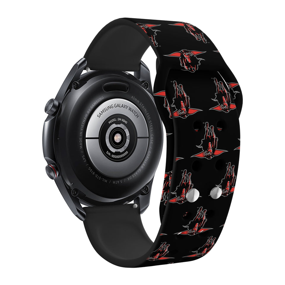 Texas Tech Red Raiders HD Watchband for Samsung, Garmin, Fossil, and More for Samsung, Garmin, Fossil, and More - Wear with style