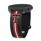 Texas Tech Red Raiders HD Watchband for Samsung, Garmin, Fossil, and More for Samsung, Garmin, Fossil, and More - Wear with style