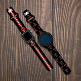 Texas Tech Red Raiders HD Watchband for Samsung, Garmin, Fossil, and More for Samsung, Garmin, Fossil, and More - Wear with style