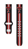 Texas Tech Red Raiders HD Watchband for Samsung, Garmin, Fossil, and More for Samsung, Garmin, Fossil, and More - Wear with style