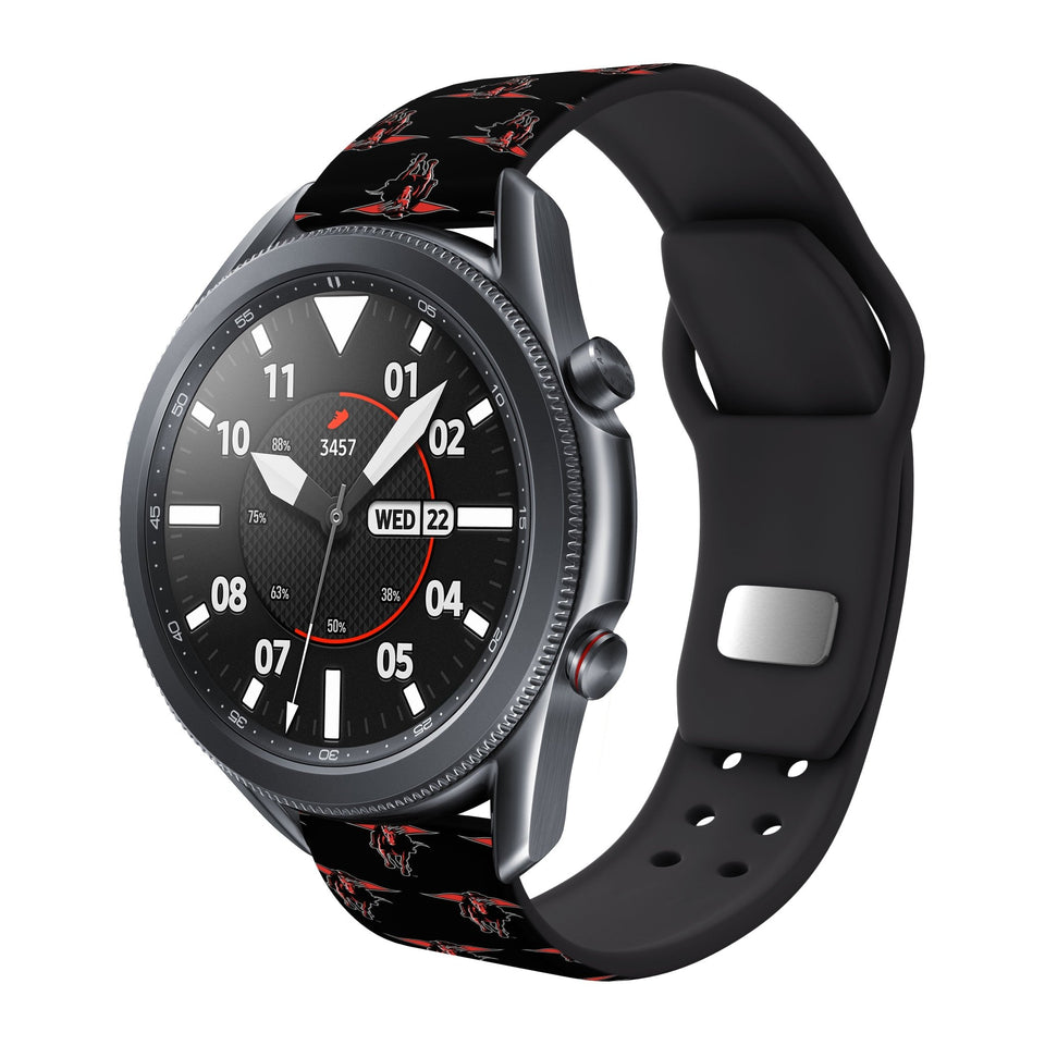 Texas Tech Red Raiders HD Watchband for Samsung, Garmin, Fossil, and More for Samsung, Garmin, Fossil, and More - Wear with style