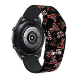 Texas Tech Red Raiders HD Watchband for Samsung, Garmin, Fossil, and More for Samsung, Garmin, Fossil, and More - Wear with style