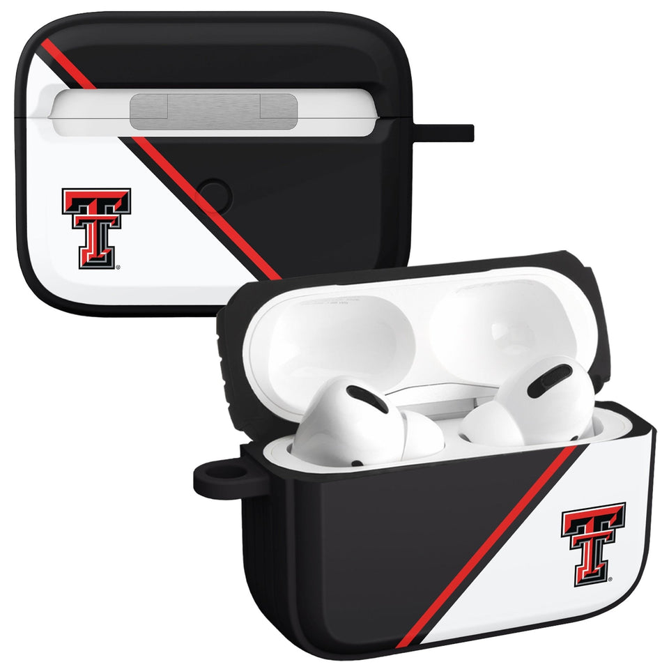 Texas Tech Red Raiders HDX Champion Series Apple AirPods Pro 1 & 2 Case Cover - Wear with style