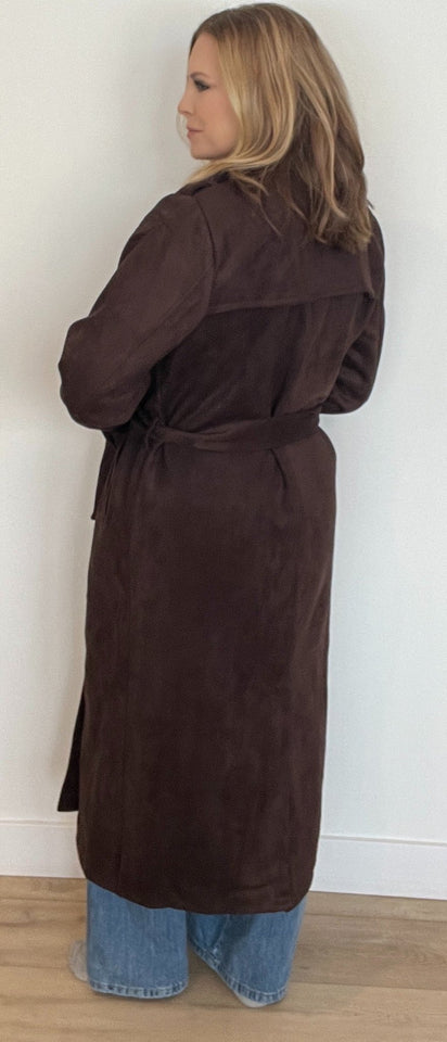 The Briar Suede Trench - Wear with style