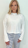 The Everyday Long Sleeve Tee-Off White - Wear with style
