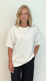 The Everyday Oversized Tee- Off White - Wear with style