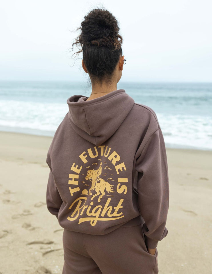 The Future Is Bright Rodeo Unisex Hoodie - Wear with style