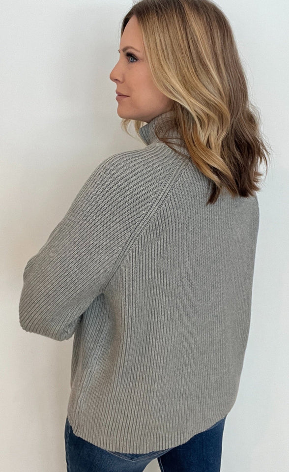 The Jules Sweater-Grey - Wear with style
