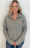 The Jules Sweater-Grey - Wear with style