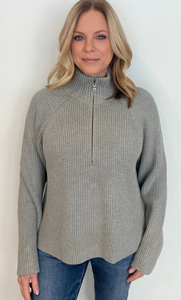 The Jules Sweater-Grey - Wear with style