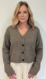 The Minimalist Cardigan-Mocha - Wear with style