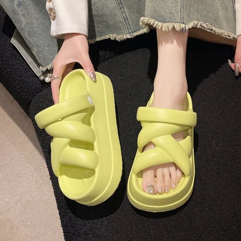 Thick Sole Heightened comfortable Women's Sandals - Wear with style