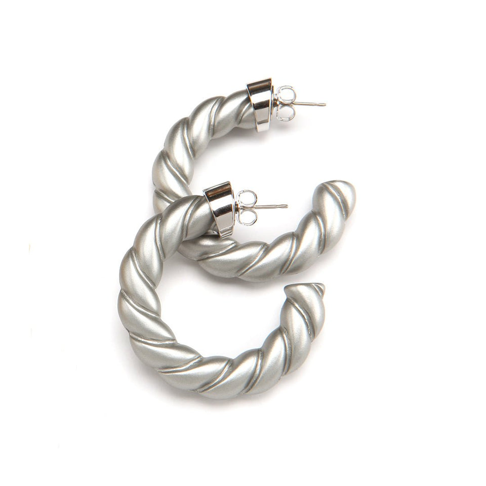 Tia Barile Earring Silver - Wear with style