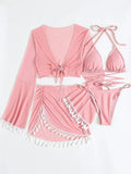 Tibella 4 Piece swimsuit Set - Wear with style