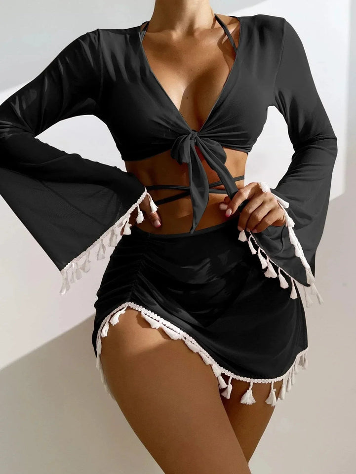 Tibella 4 Piece swimsuit Set - Wear with style