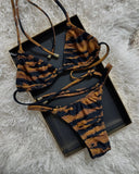 Tiger sweet two piece swimsuit - Wear with style