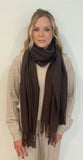 Timeless Scarf - Chocolate - Wear with style