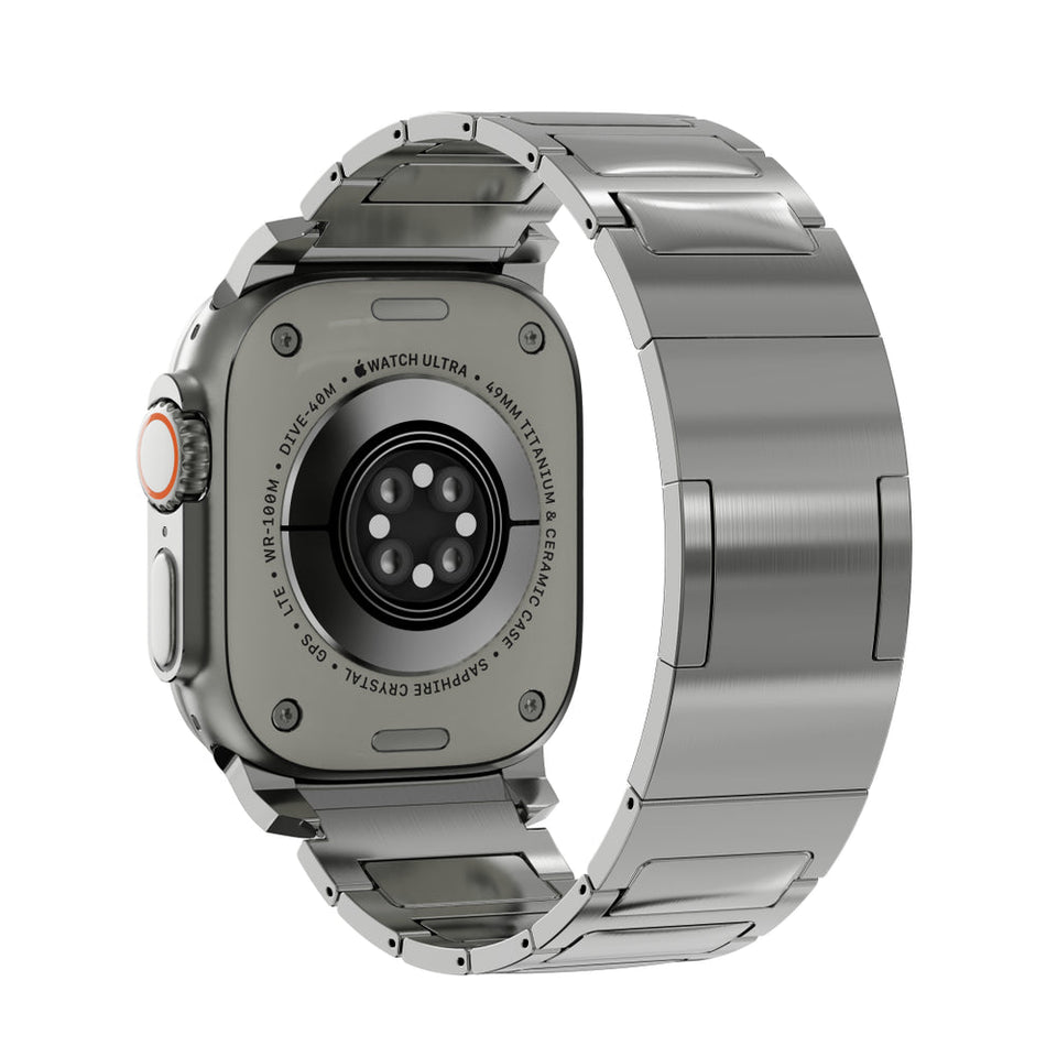 Titanium Link Band For Apple Watch - Wear with style