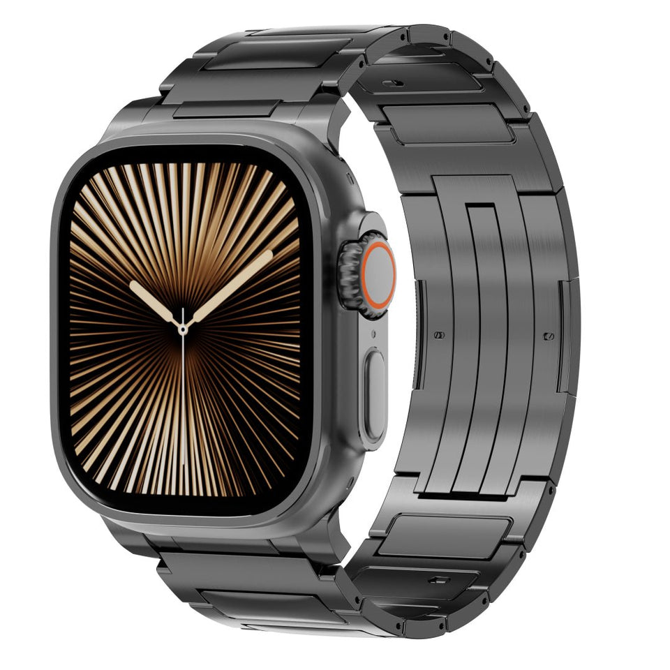 Titanium Link Band For Apple Watch - Wear with style