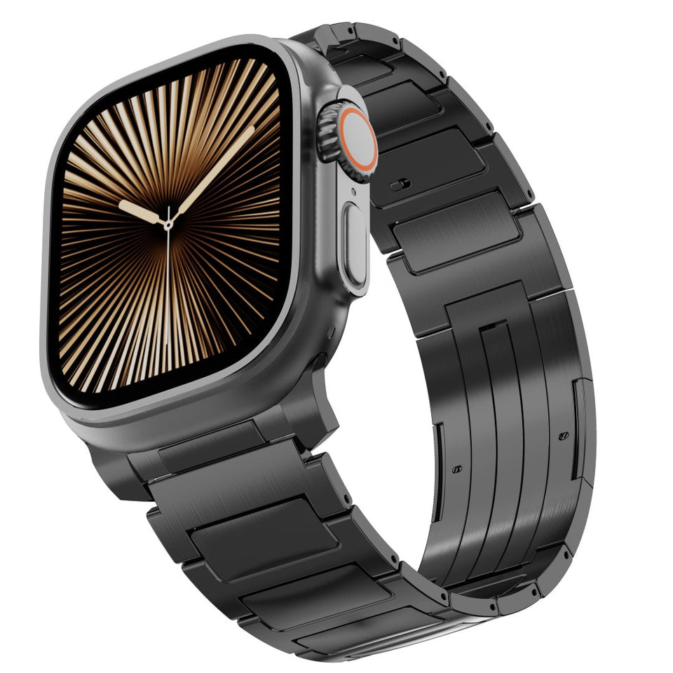 Titanium Link Band For Apple Watch - Wear with style