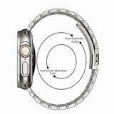 Titanium Metal Watchband For Apple Watch - Wear with style