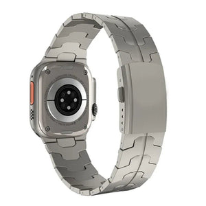Titanium Metal Watchband For Apple Watch Ironman Basic Version - Wear with style