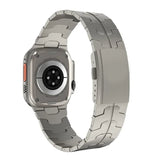 Titanium Metal Watchband For Apple Watch Ironman Basic Version - Wear with style