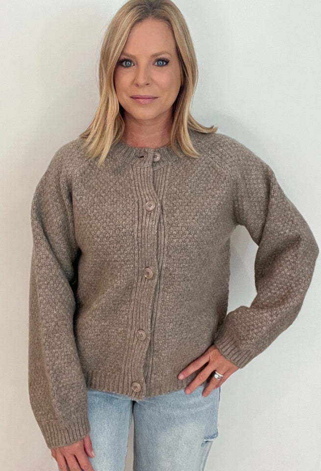 Toasted Taupe Cardigan - Wear with style