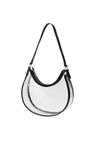 Transparent Shoulder Hobo Bag – Stadium and Concert Approved - Wear with style