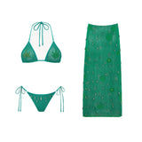 Tropical sally three piece Swimsuit - Wear with style