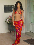 Tropical vibe three Piece swimsuit - Wear with style