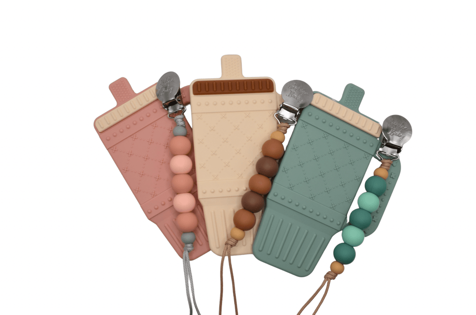 Tumbler Teether Set - Wear with style