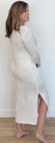Tuscan Knit Maxi Dress-Cream - Wear with style