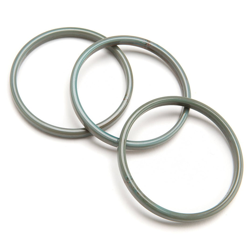 Twiggy Bangle Set of 3 Peacock - Wear with style