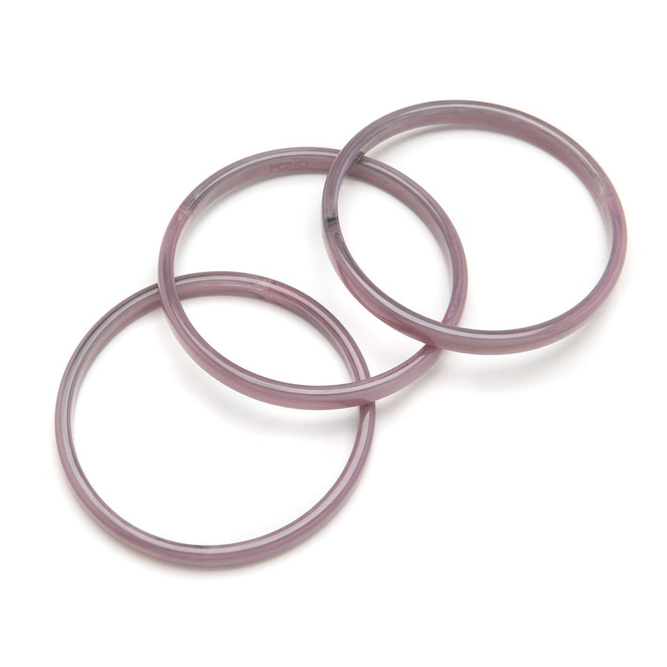 Twiggy Bangle Set of 3 Seagrape - Wear with style