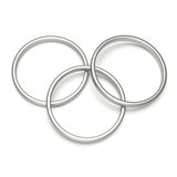 Twiggy Barile Bangle Set of 3 Silver - Wear with style