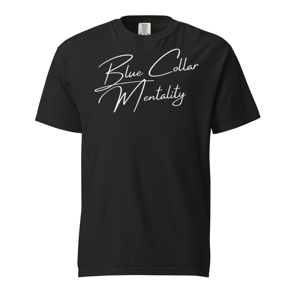 Heavyweight t-shirt White Lettering