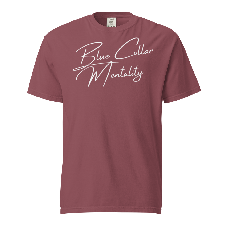 Heavyweight t-shirt White Lettering