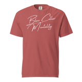 Heavyweight t-shirt White Lettering