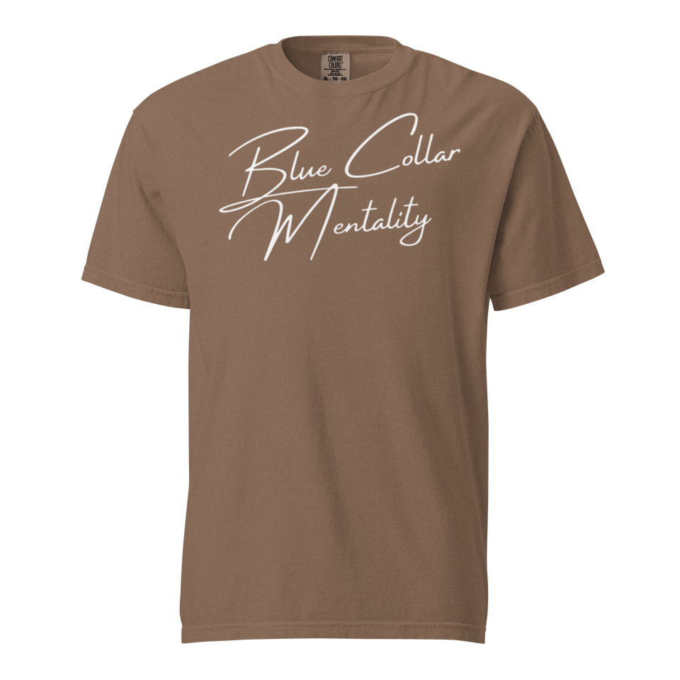 Heavyweight t-shirt White Lettering