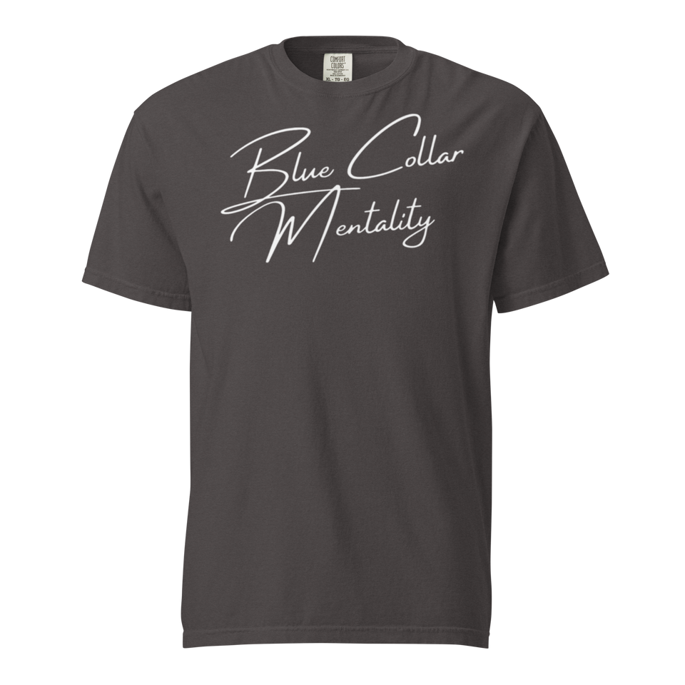 Heavyweight t-shirt White Lettering
