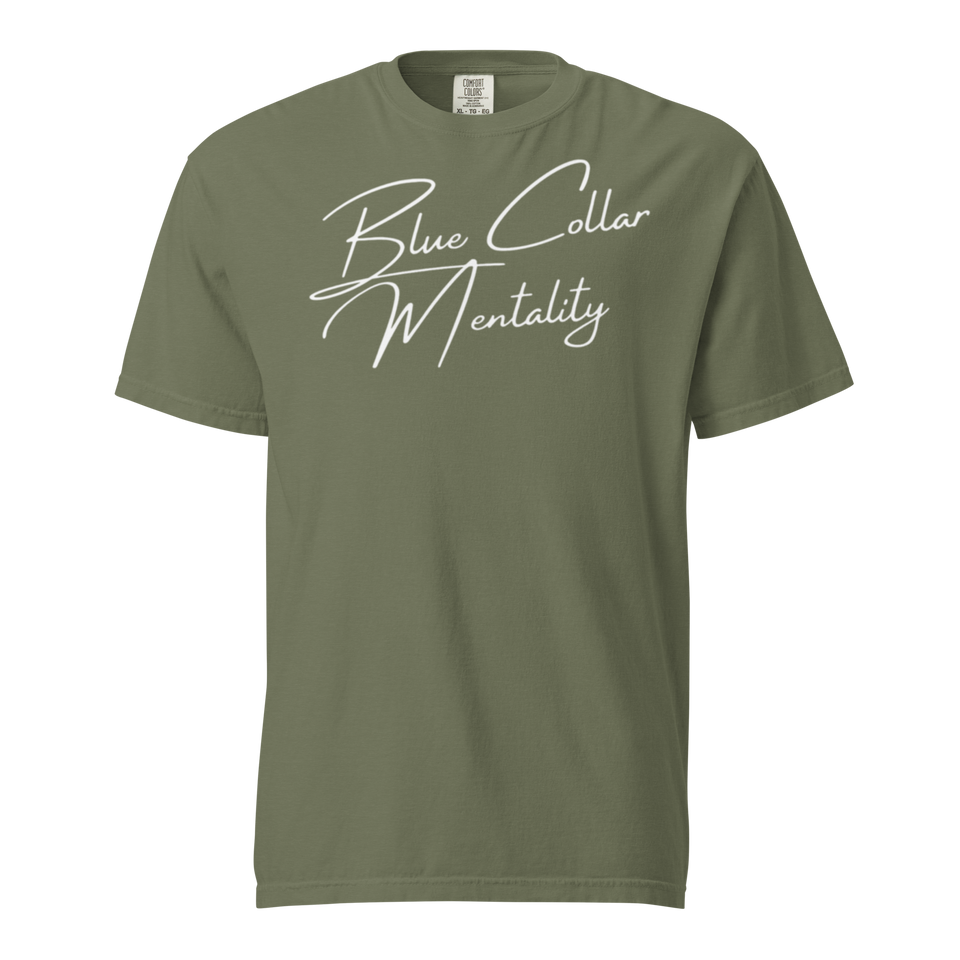 Heavyweight t-shirt White Lettering