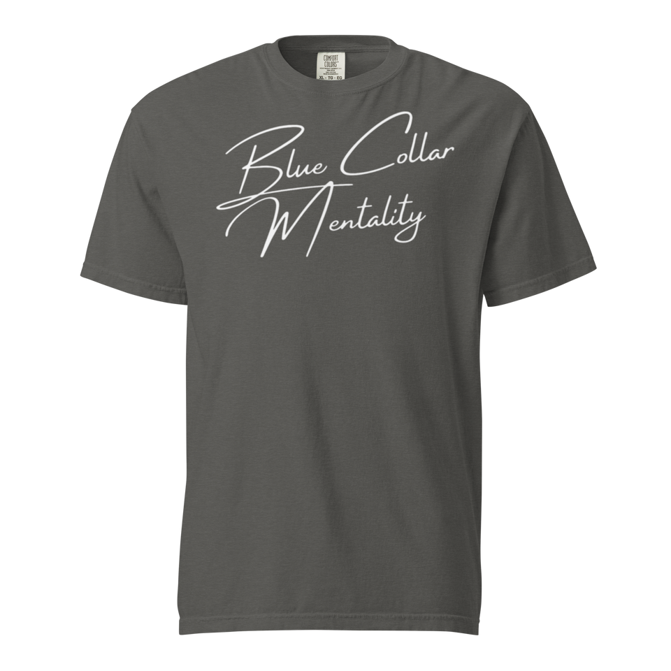 Heavyweight t-shirt White Lettering