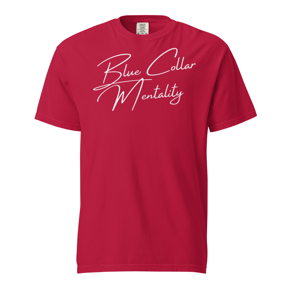 Heavyweight t-shirt White Lettering