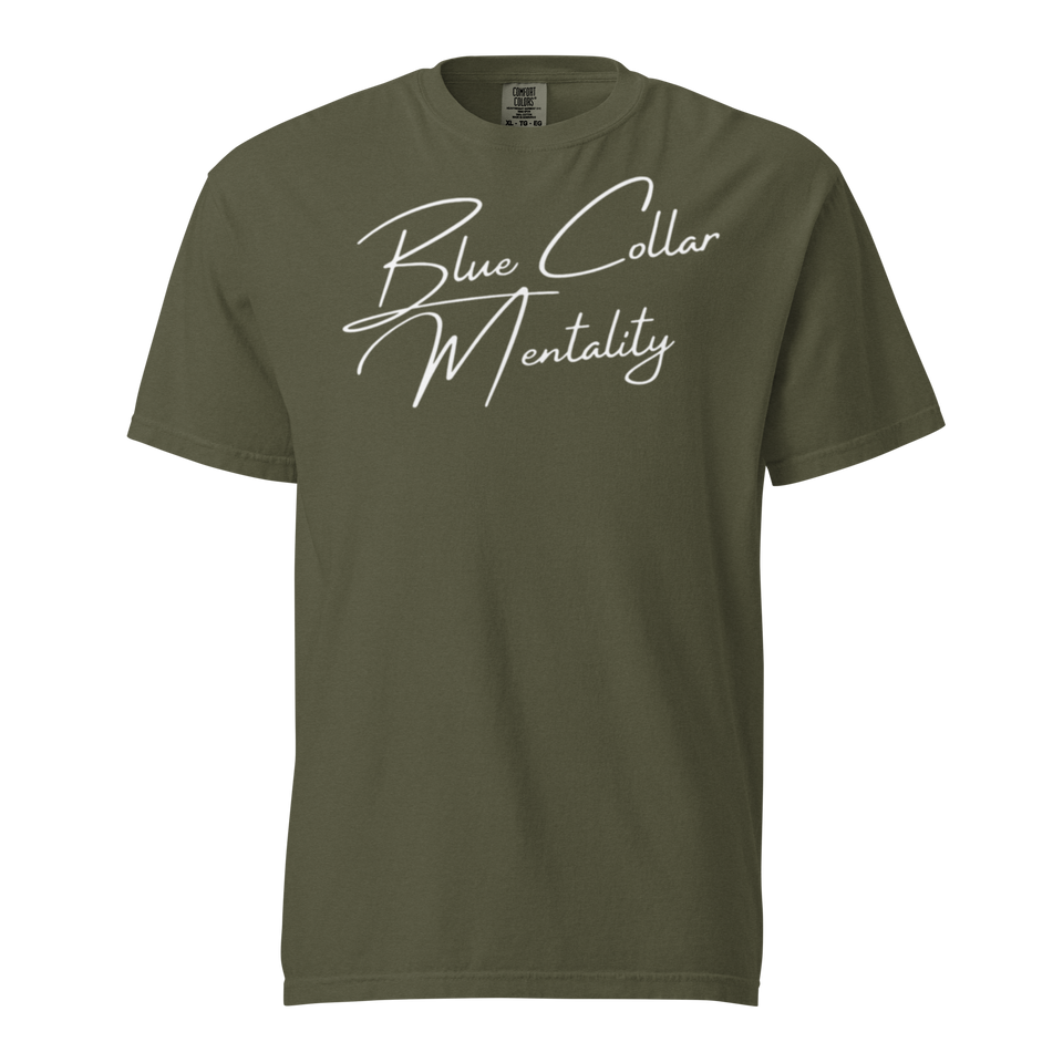 Heavyweight t-shirt White Lettering