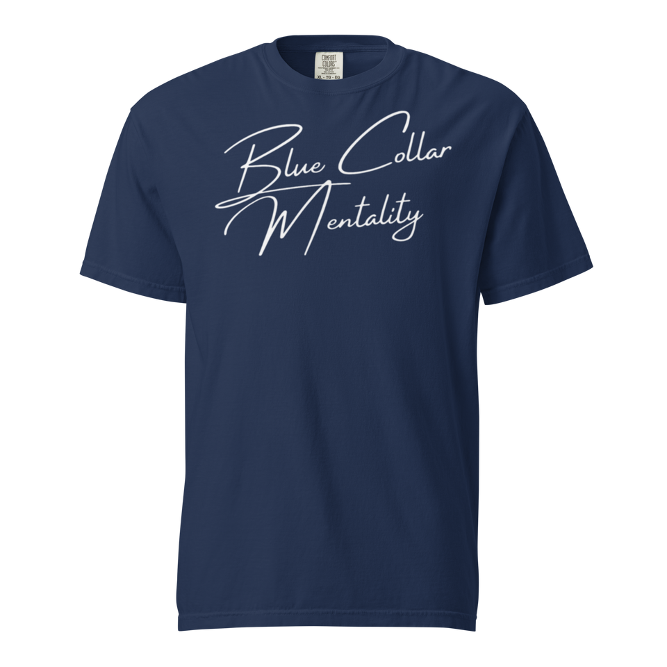 Heavyweight t-shirt White Lettering