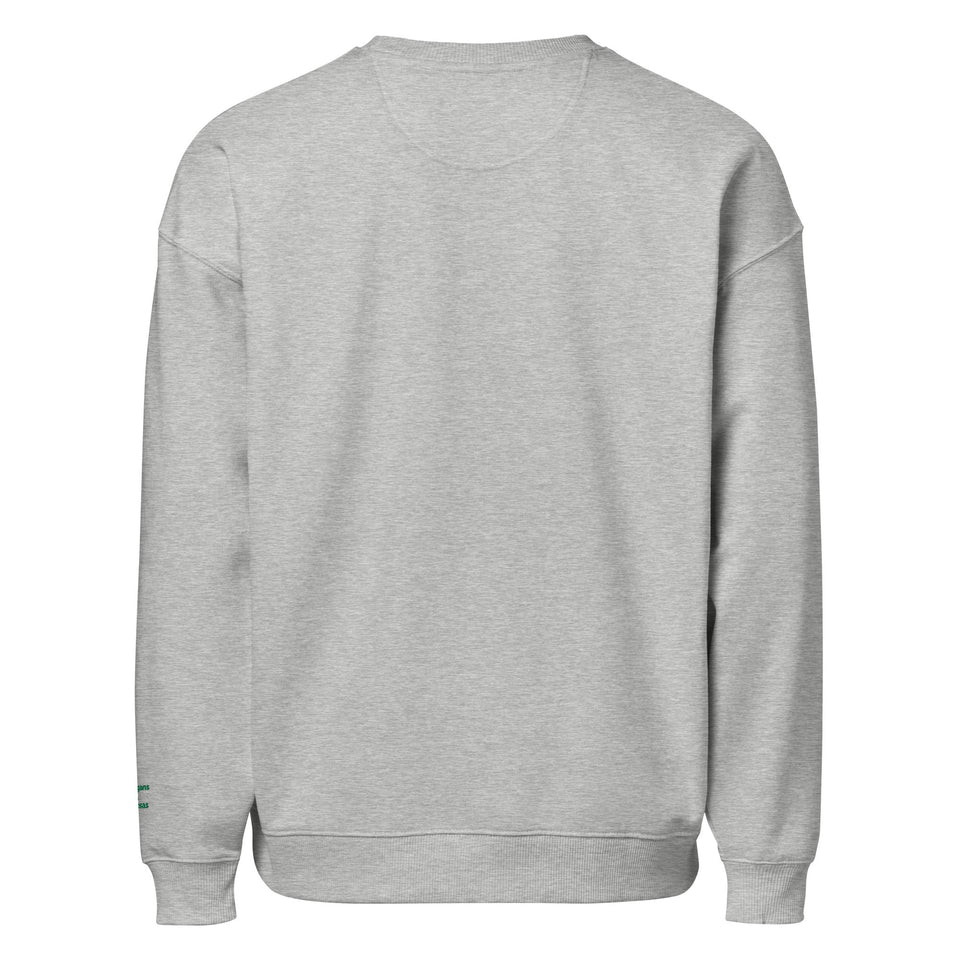 Oversized Embroidered GOLF Sweatshirt – Mulligans & Mimosas Sleeve Detail