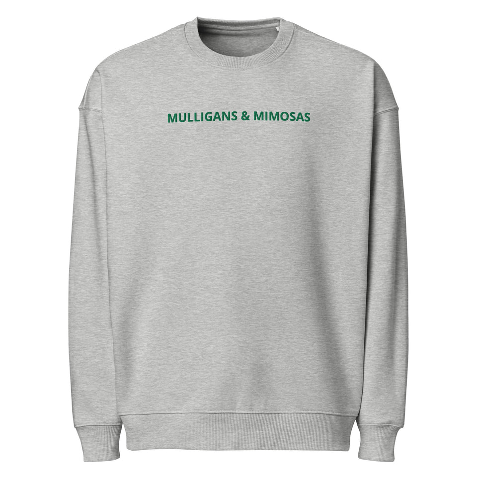 Unisex organic oversized sweatshirt