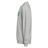 Oversized Embroidered GOLF Sweatshirt – Mulligans & Mimosas Sleeve Detail